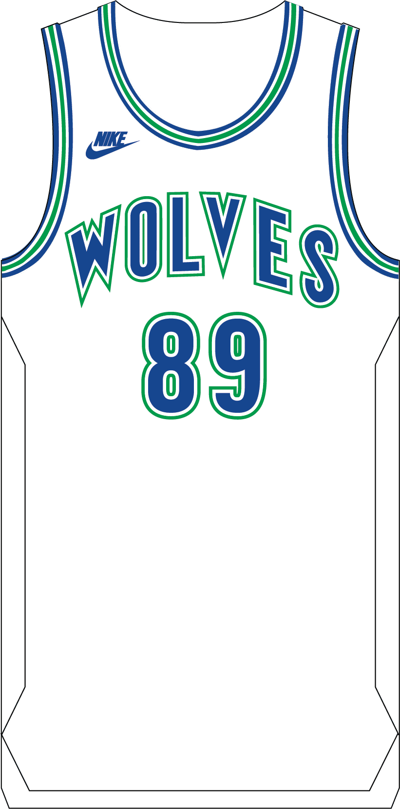 T-Wolves to Wear Classic '89 Uniforms 25 Times in 2023-24