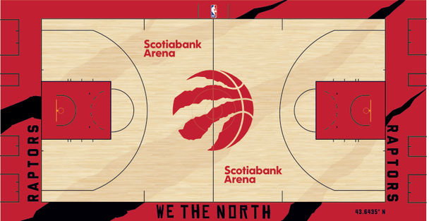 NBA 코트 디자인