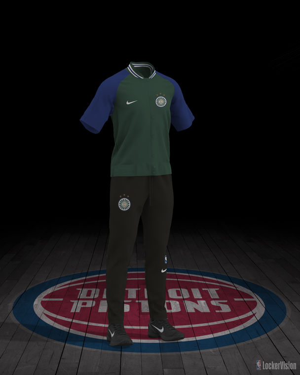 NBA LockerVision - Detroit Pistons - City Edition Edition - Story