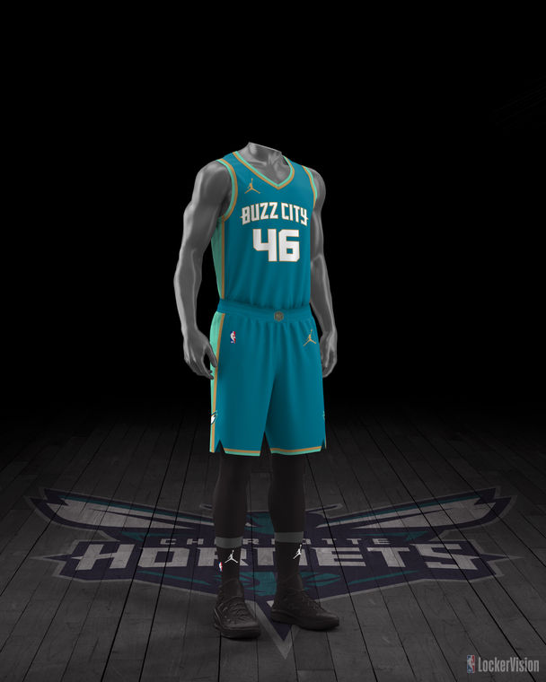 NBA LockerVision Charlotte Hornets City Edition