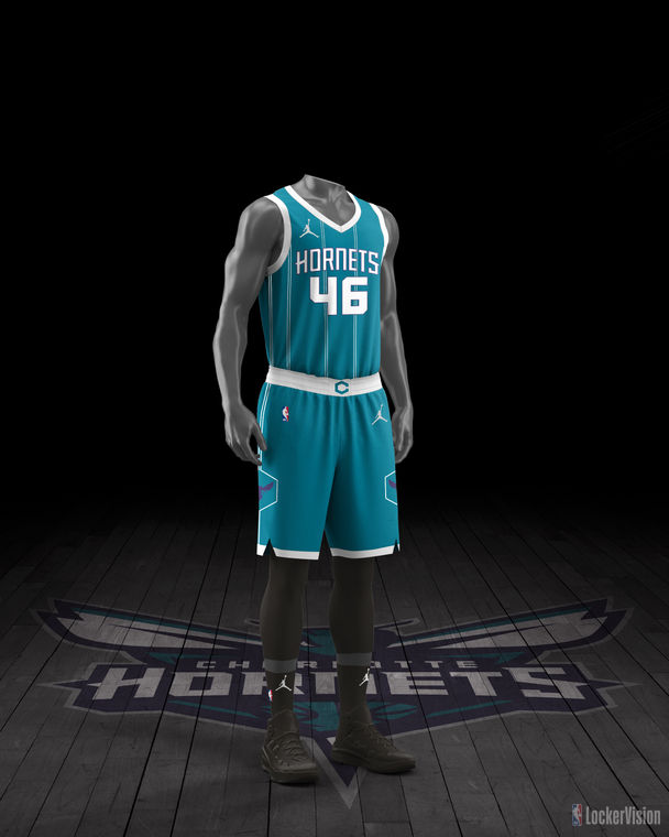 NBA LockerVision Charlotte Hornets Icon Edition