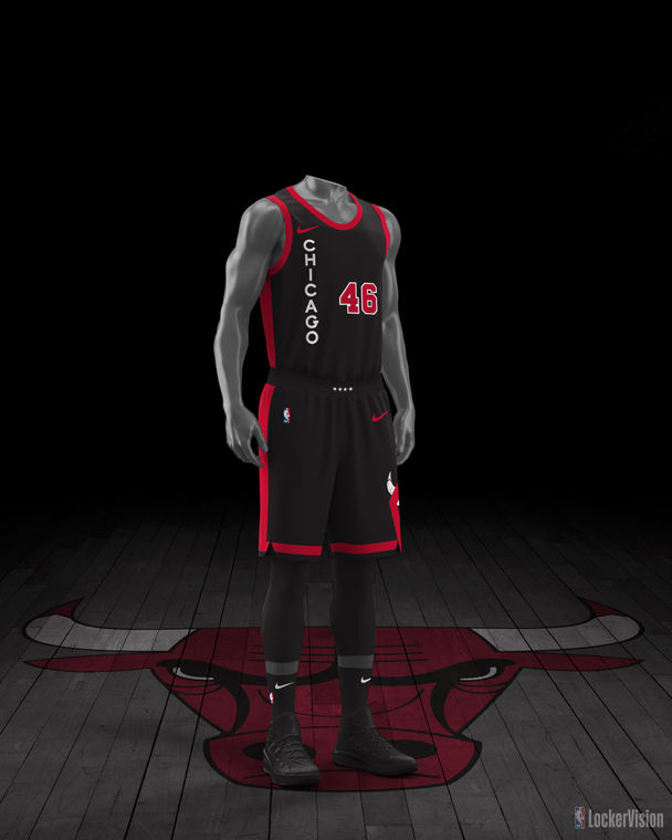 NBA LockerVision Chicago Bulls City Edition