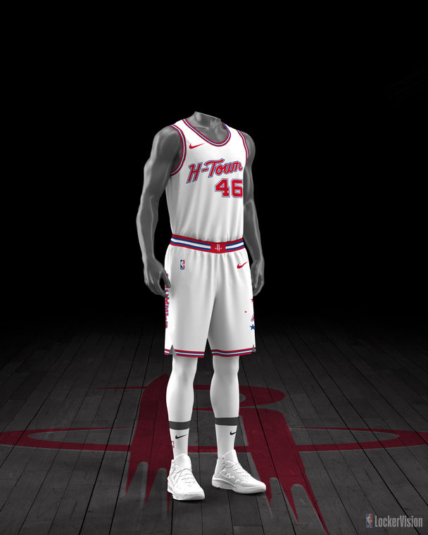 NBA LockerVision Houston Rockets City Edition