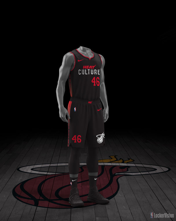 NBA LockerVision Miami Heat City Edition