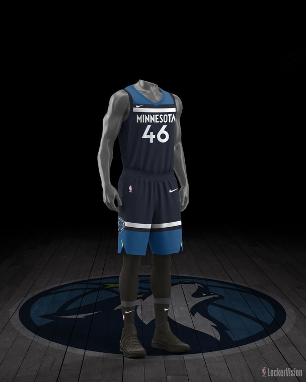NBA LockerVision Minnesota Timberwolves Icon Edition