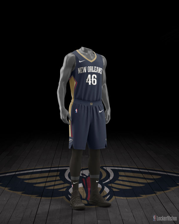 NBA LockerVision New Orleans Pelicans Icon Edition