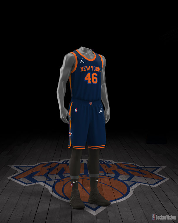 NBA LockerVision New York Knicks Statement Edition