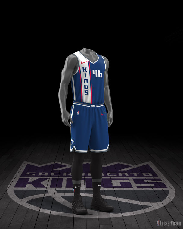 NBA LockerVision Sacramento Kings City Edition