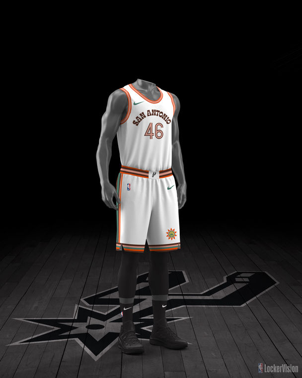 NBA LockerVision San Antonio Spurs City Edition