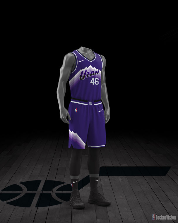 NBA LockerVision Utah Jazz City Edition