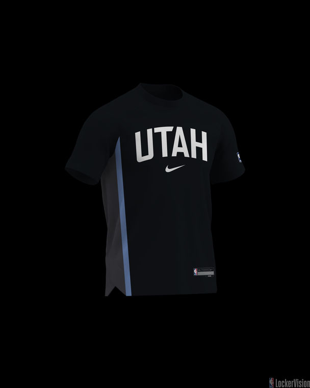 utah jazz dark mode t shirt