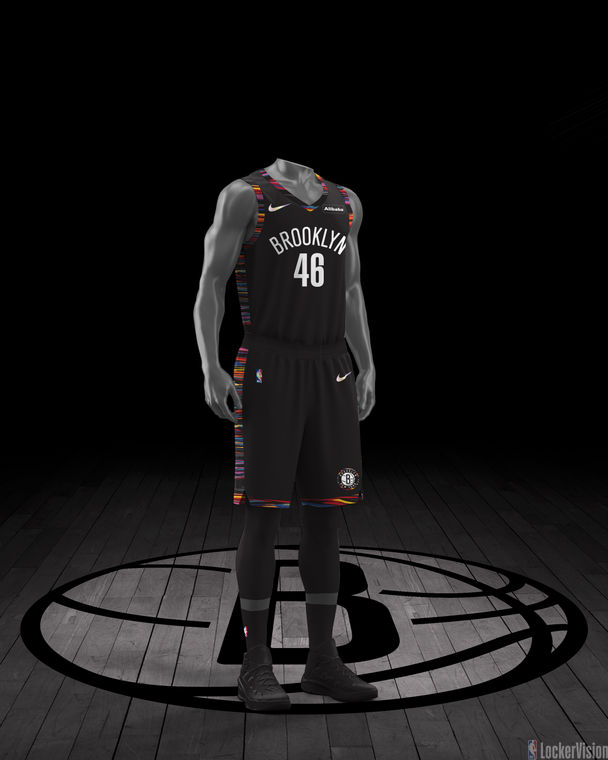 Uniforme oficial City Edition dos Brooklyn Nets, temporada 2026/27
