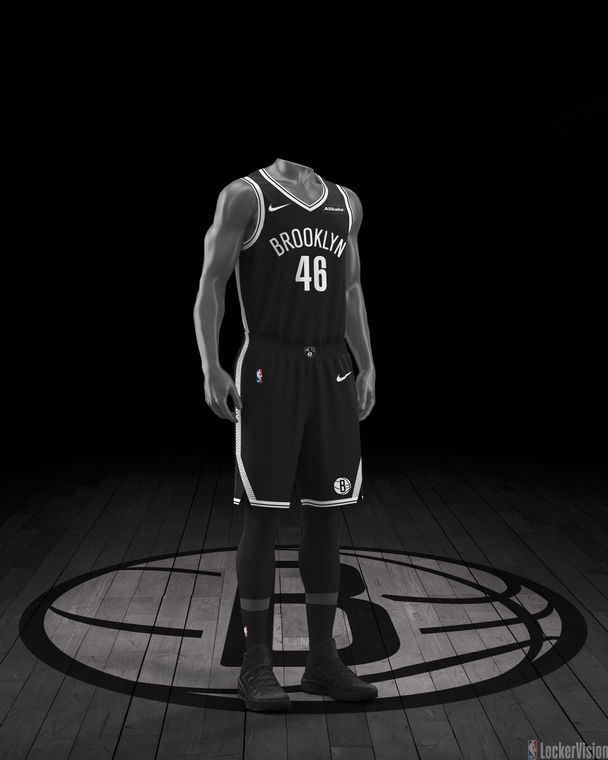 Uniforme oficial Icon Edition dos Brooklyn Nets, temporada 2026/27