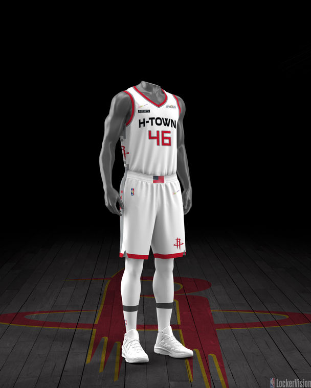 Uniforme City Edition do Houston Rockets, 2026/27