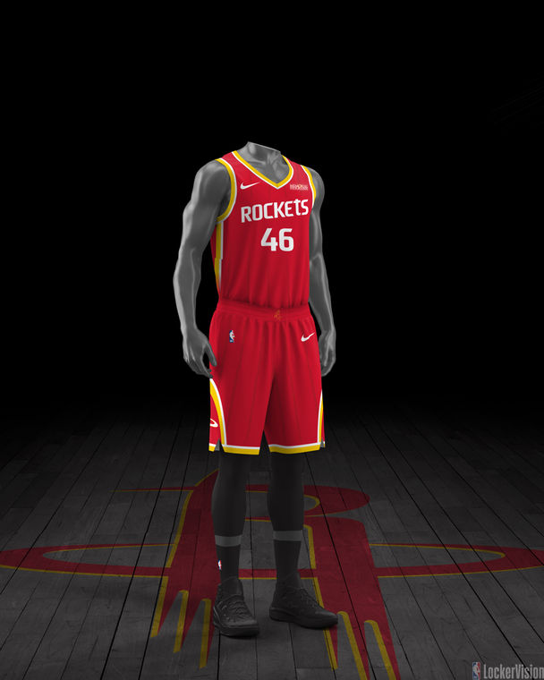 Uniforme Icon Edition do Houston Rockets, 2026/27