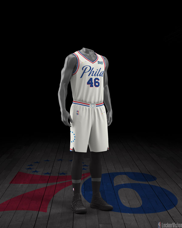 Uniforme City Edition do Philadelphia 76ers, 2026/27